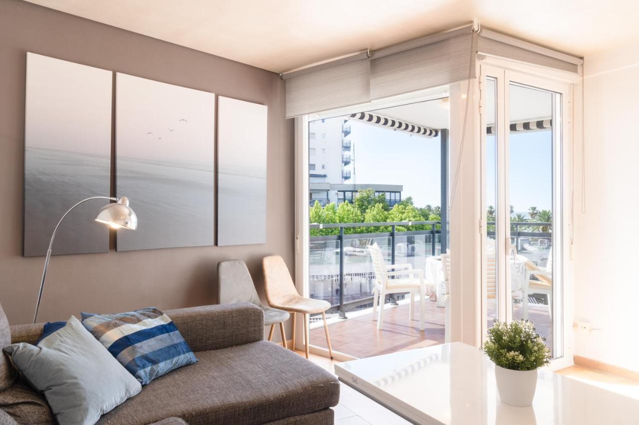 Ferienwohnung Salou Vista Al Mar Con Parking - 4 Ambientes Exterior foto